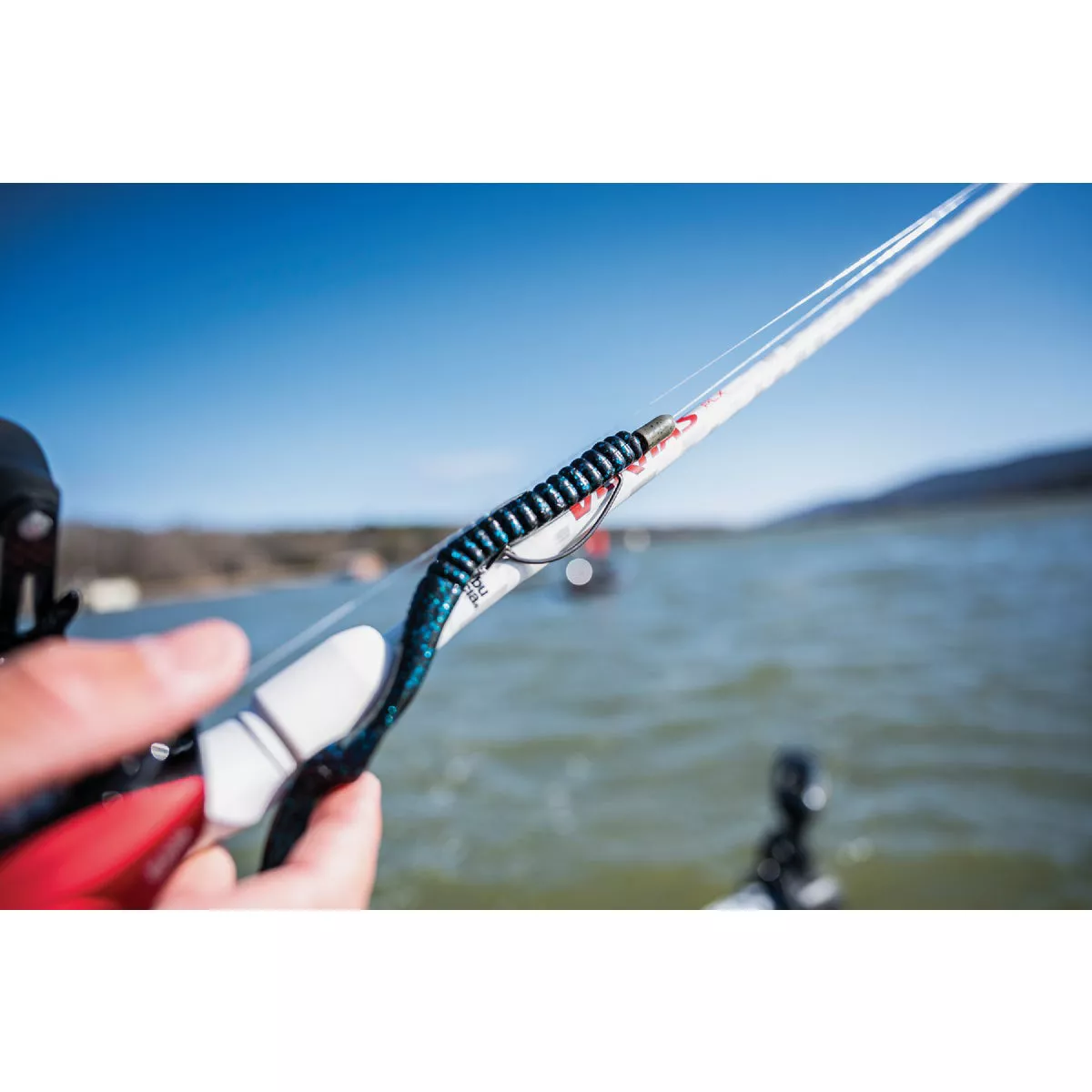Bekley PowerBait 7 In. Black/Chartreus Power Worms Fishing Lure (13 Pack)
