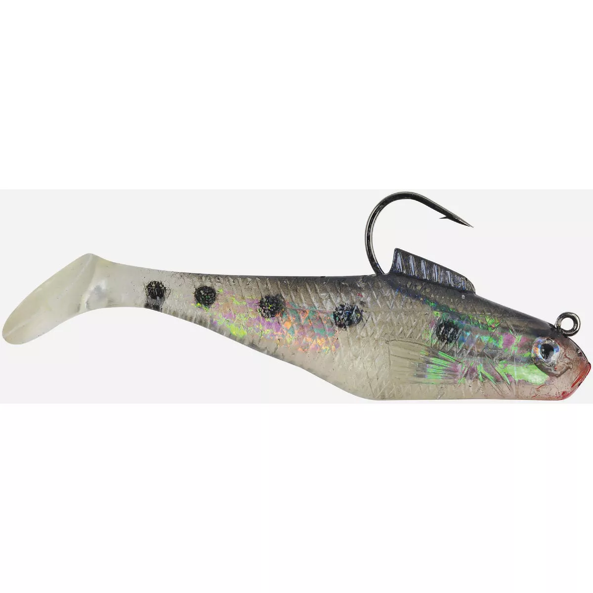 Berkley PowerBait 3 In. 1/4 Oz. Bunker Pre-Rigged Swim Shad Fishing Lure (5 Pack)