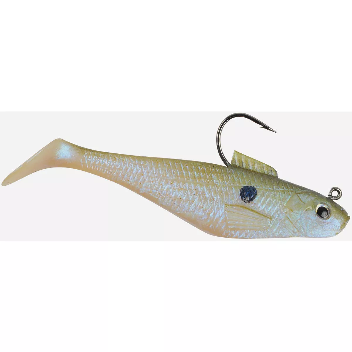 Berkley PowerBait 3 In. 1/4 Oz. Shad Pre-Rigged Swim Shad Fishing Lure (5 Pack)