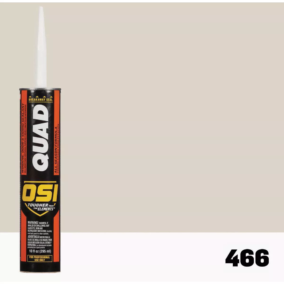 OSI Quad 10 Oz. Window, Door & Siding Sealant, Beige 466