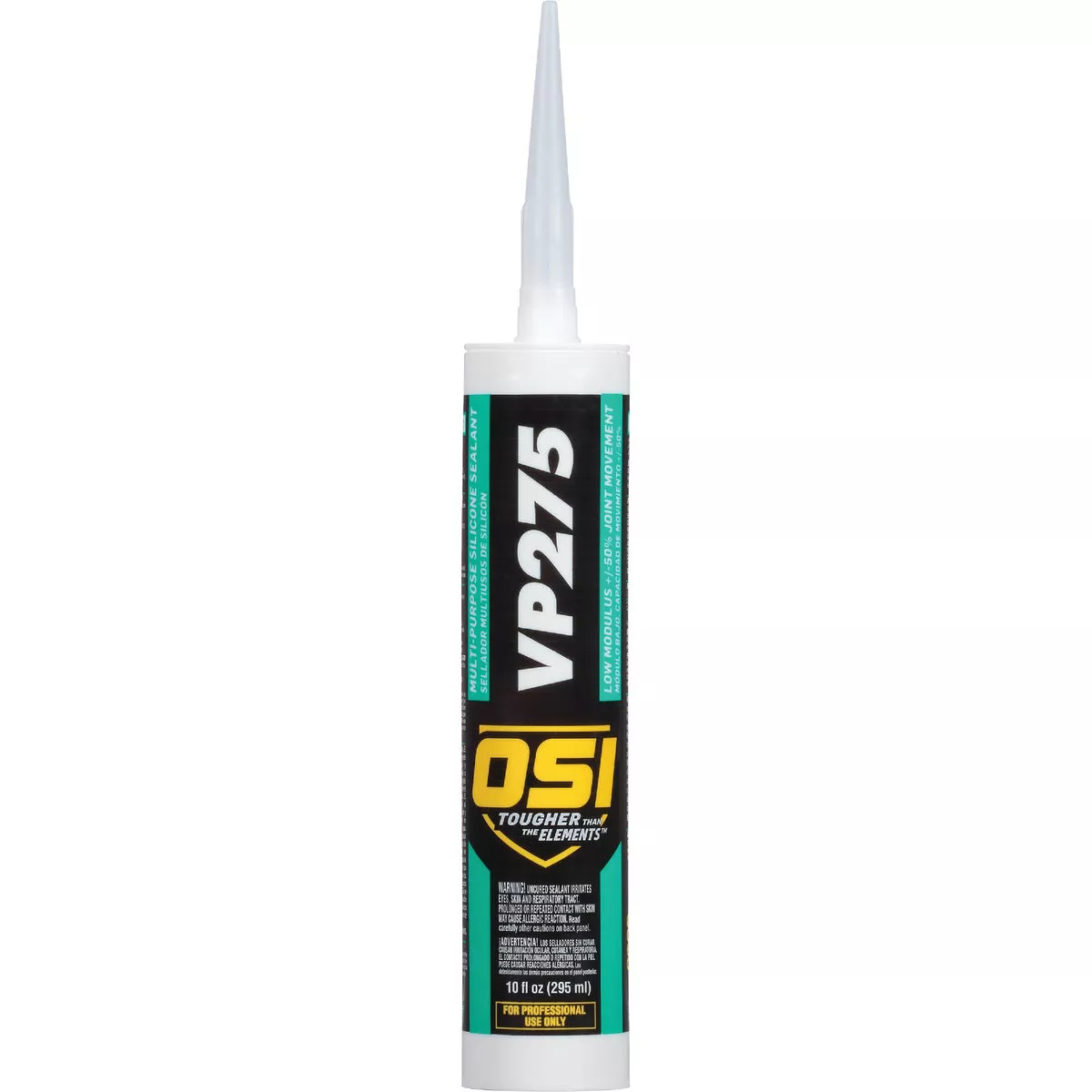 OSI VP275 Multi-Purpose Silicone Sealant, White, 10 fl oz Cartridge