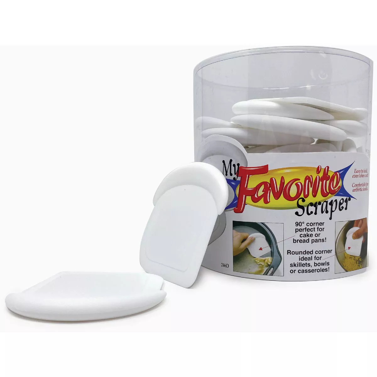 Norpro White Nylon Scraper - photo 3