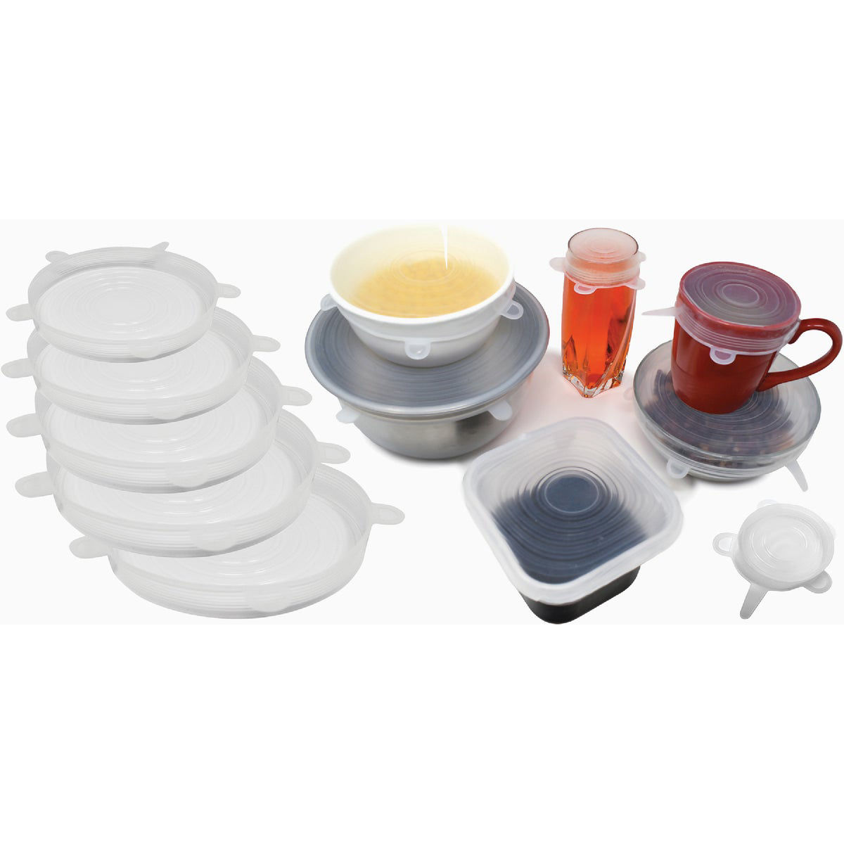 Norpro Silicone Stretch Lids - Thumbnail 3