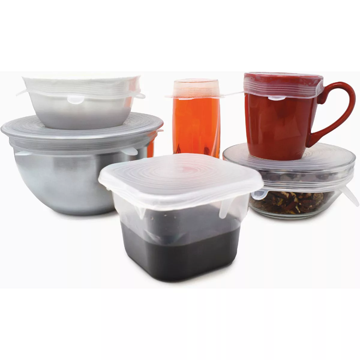 Norpro Reusable Round Silicone Lids (6-Count) - photo 4
