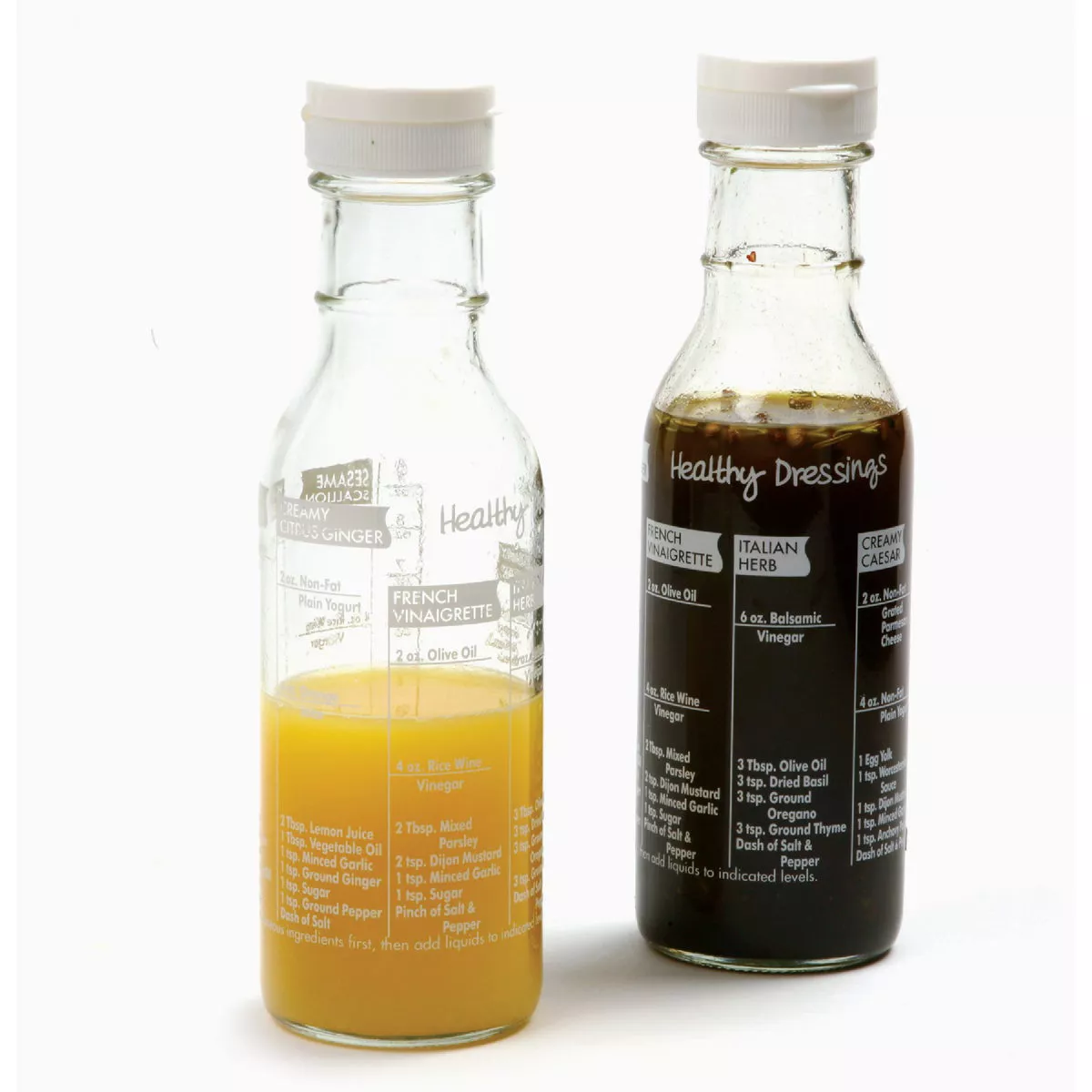 Norpro 11 Oz. Salad Dressing Glass Shaker & Maker - photo 4