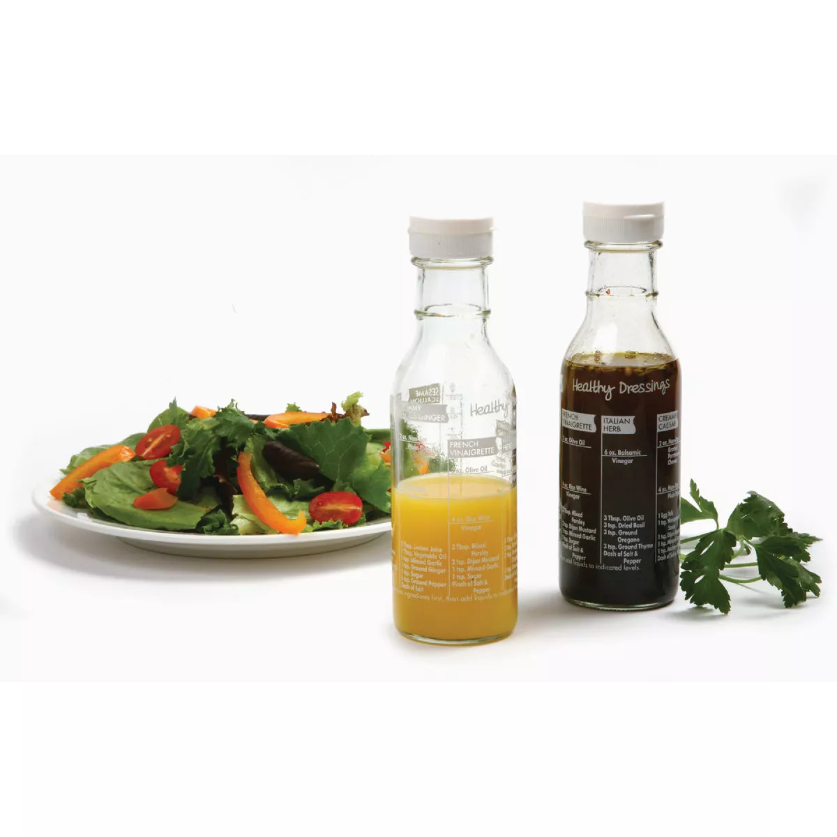 Norpro 11 Oz. Salad Dressing Glass Shaker & Maker - photo 5