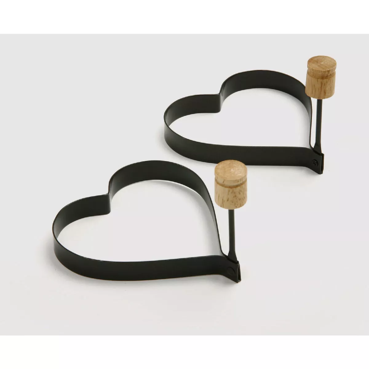 Norpro 4-1/4 In. Heart Shaped Pancake/Egg Ring (2-Piece)