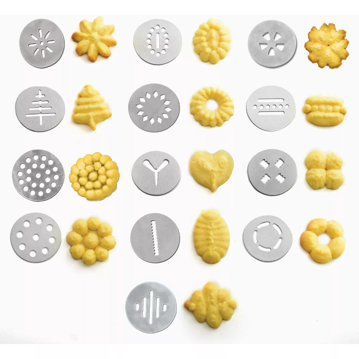 Norpro Stainless Steel Cookie/Icing Press With Case - photo 4