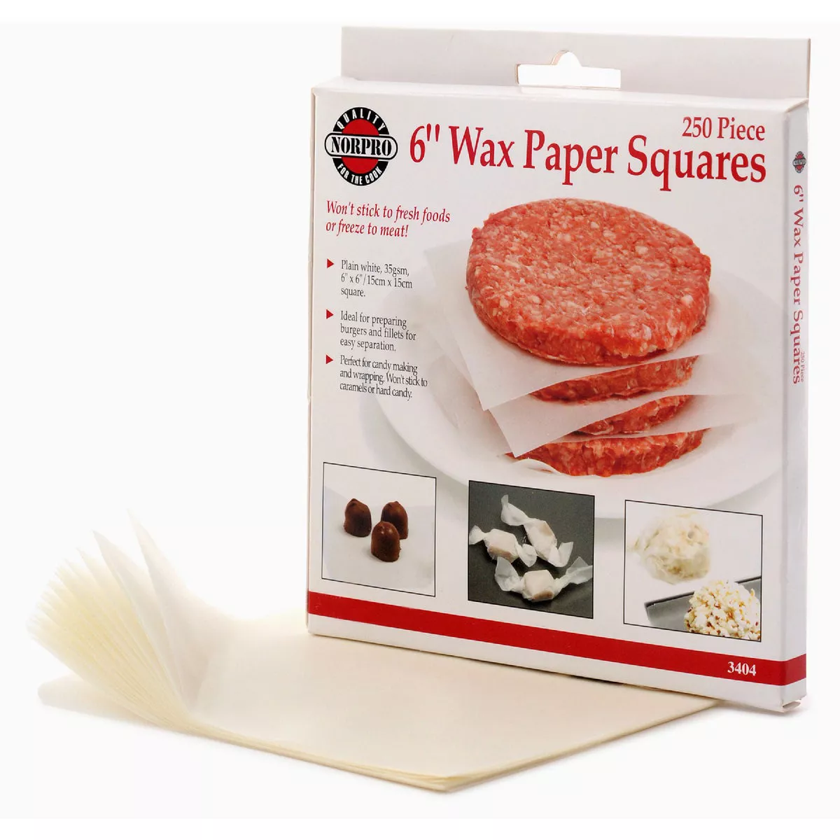 Norpro Square Wax Paper (250-Sheets) - photo 2