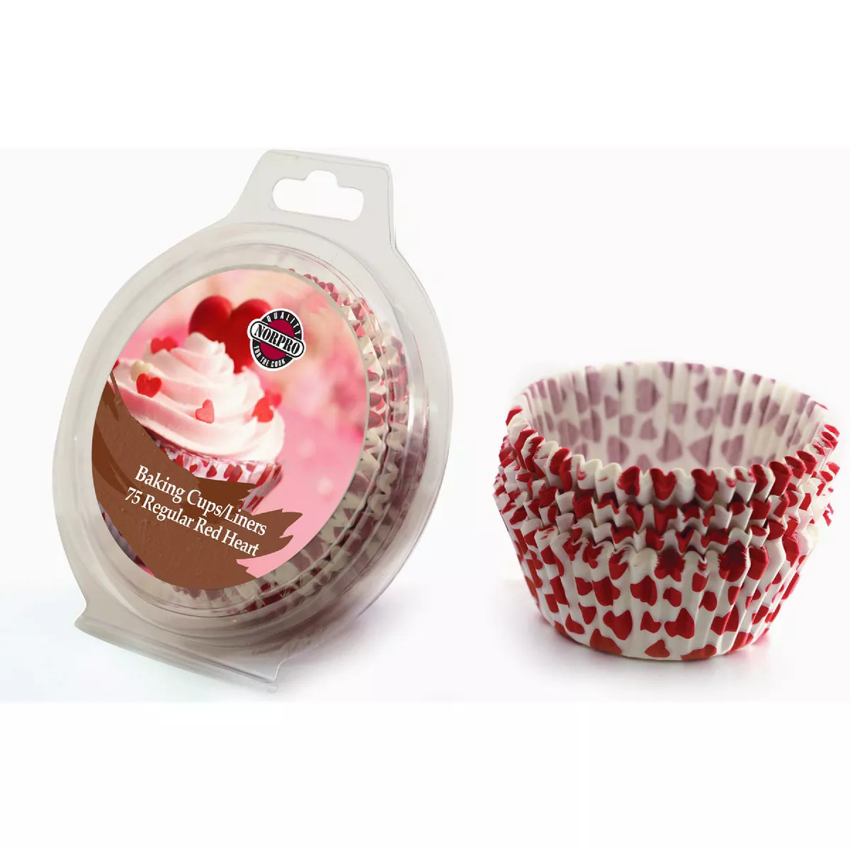 Norpro Heart Muffin Cups (75-Count) - photo 2