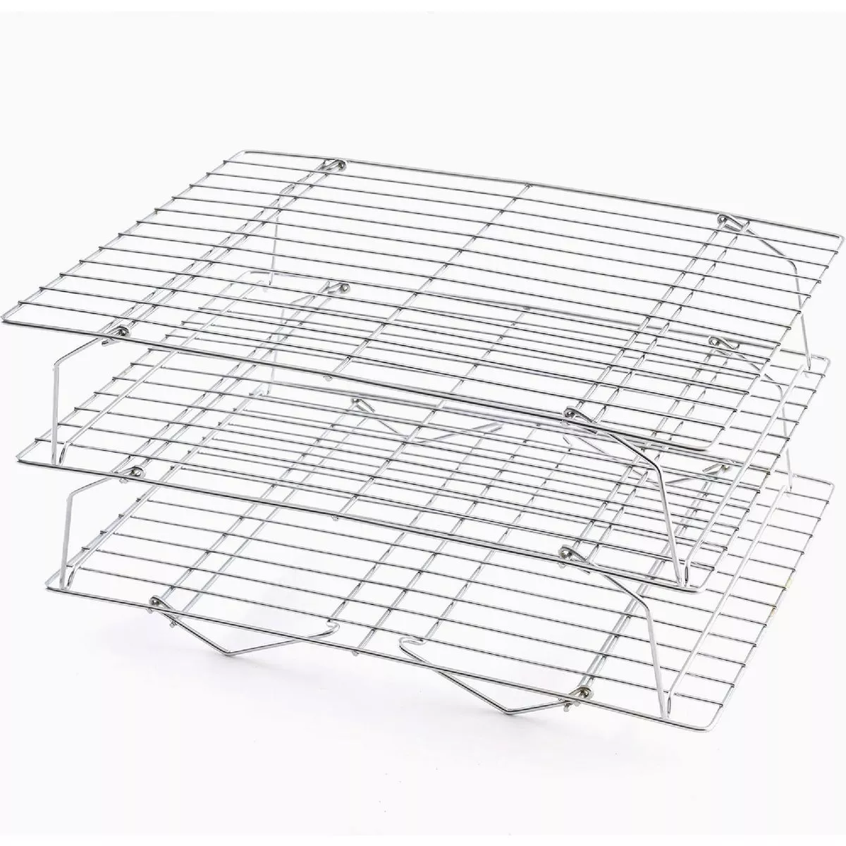 Norpro 10 In. x 14 In. Baking & Cooling Rack (3-Pack) - photo 3