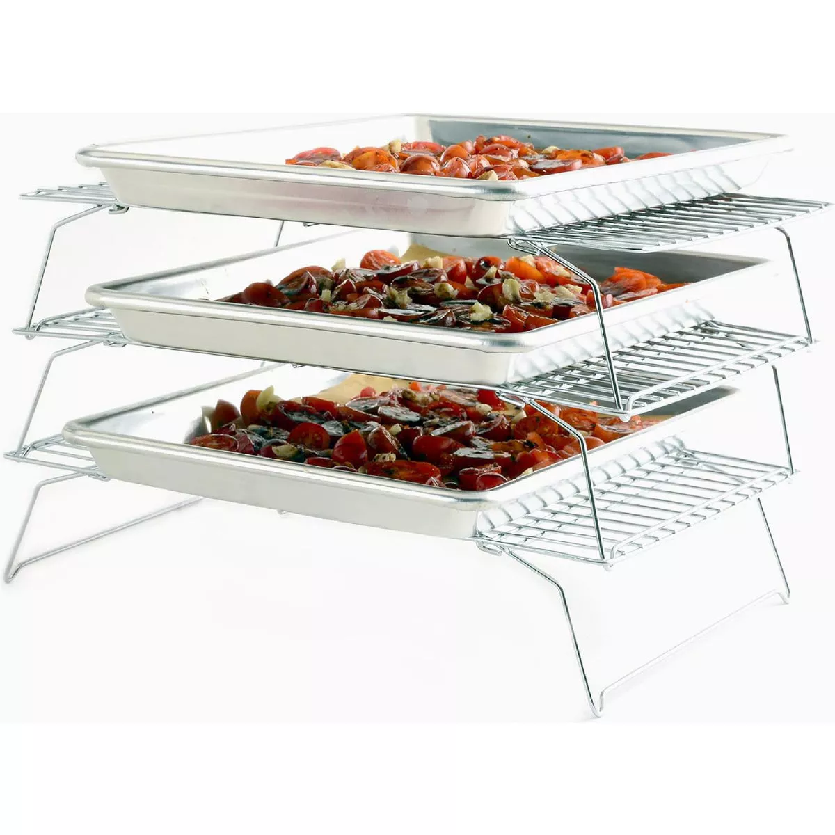 Norpro 10 In. x 14 In. Baking & Cooling Rack (3-Pack) - photo 4
