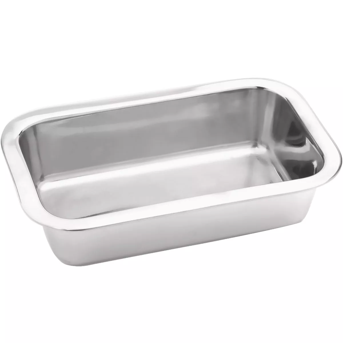 Norpro 8-1/2 In. x 4-1/2 In. Stainless Steel Loaf Pan