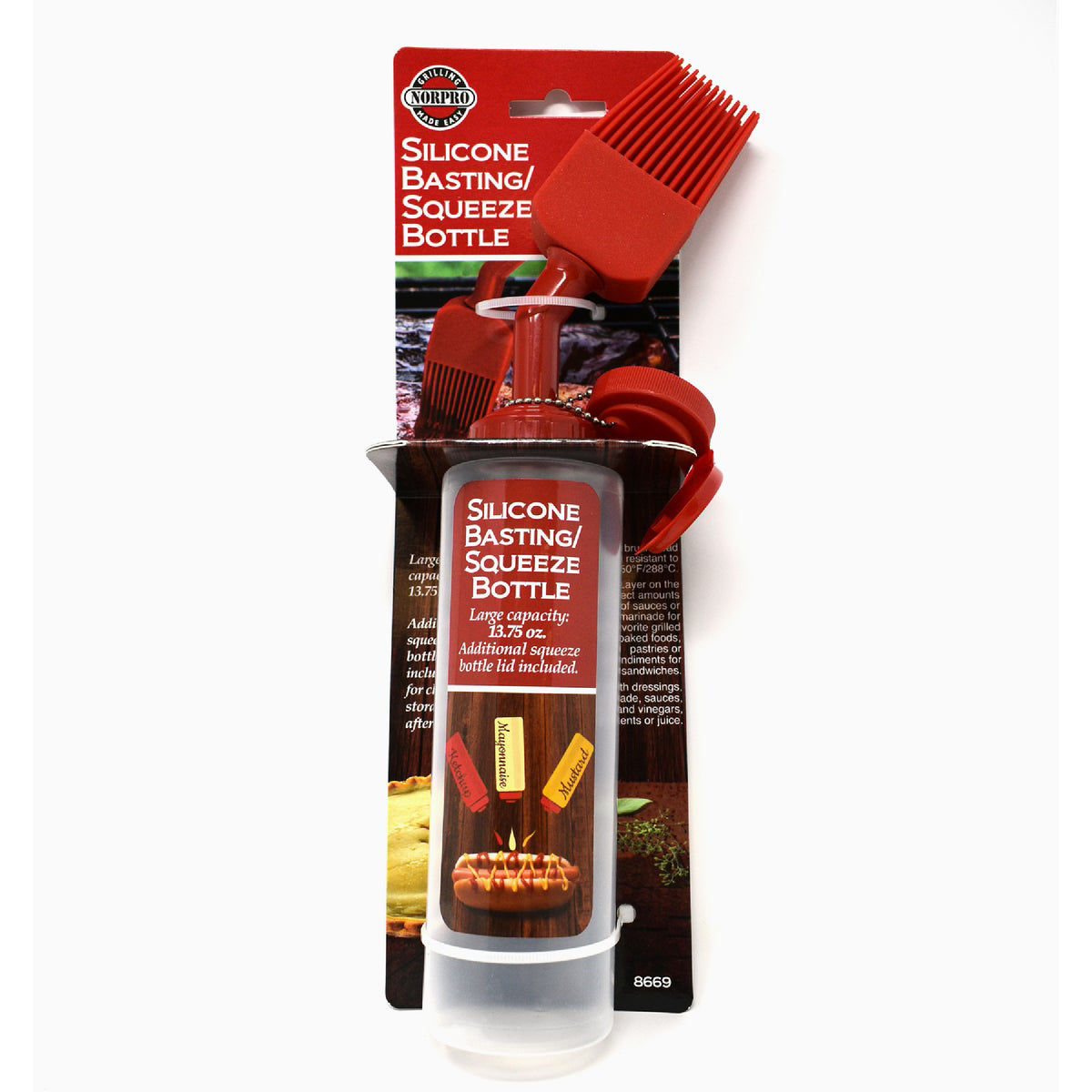 Norpro Silicone Squeeze Bottle - Thumbnail 2