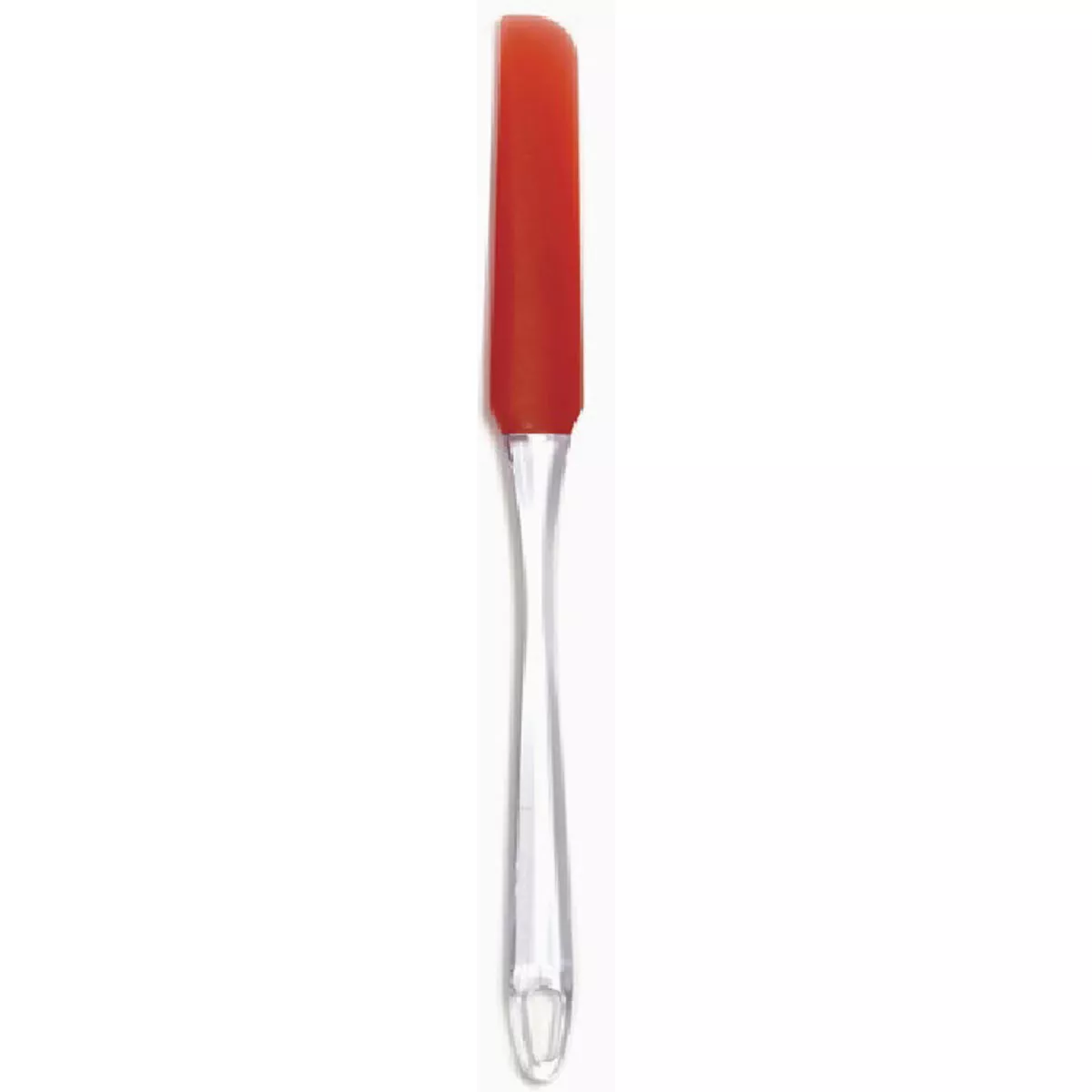 Norpro 10-1/2 In. Silicone Jar/Icing Spatula, Red