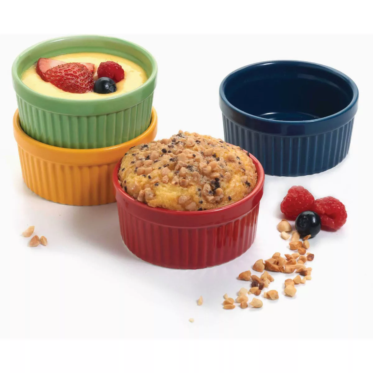 Norpro 3.75 In. Dia. Colored Ramekins- - photo 3