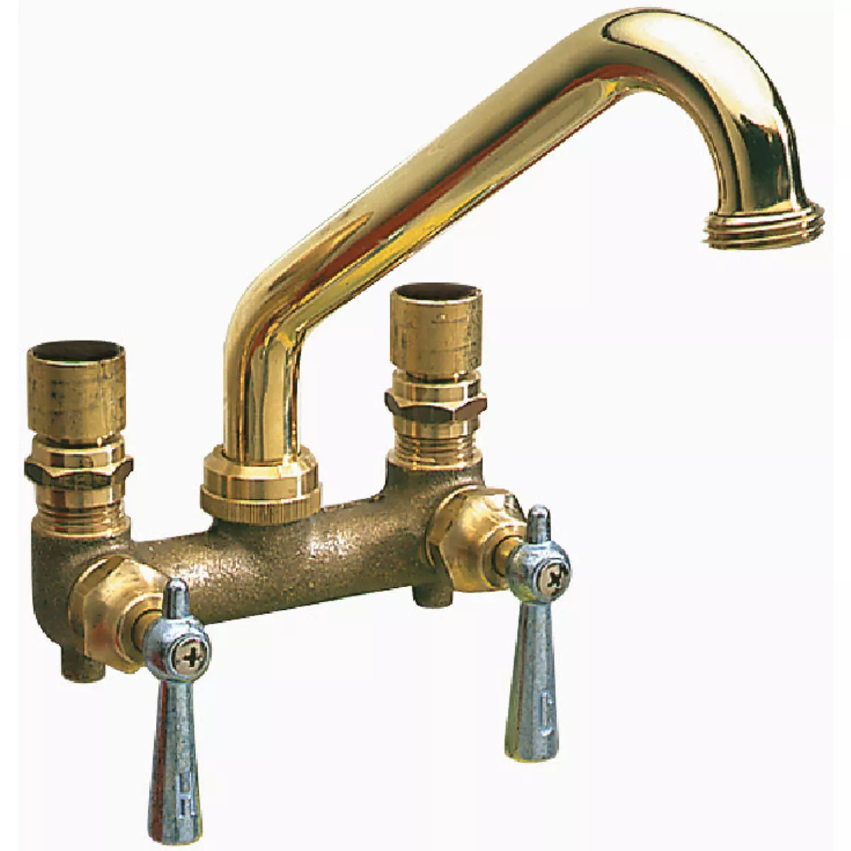 Plumb Craft Brass 2-Handle Utility Faucet