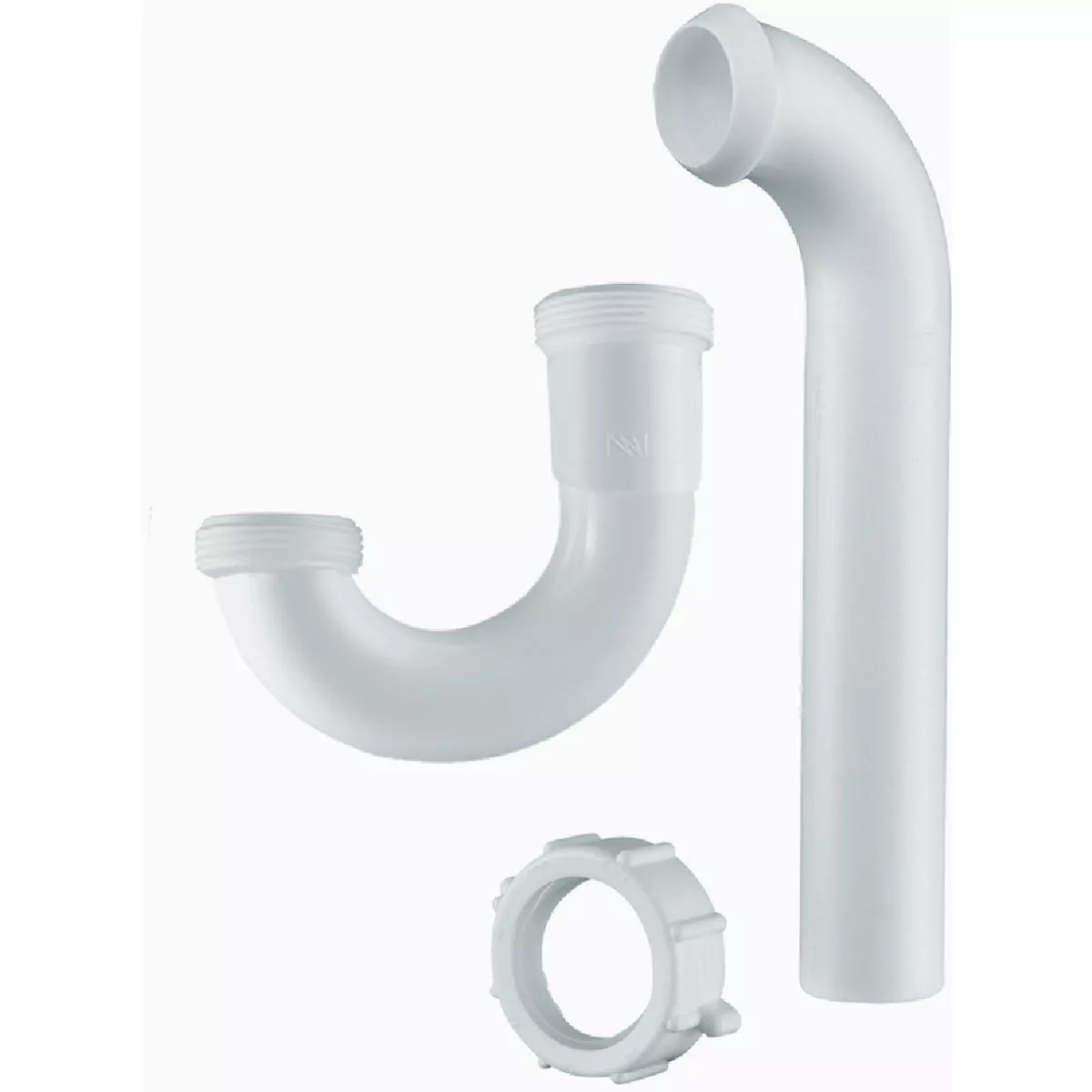 Plumb Craft 1-1/4 In. White Plastic P-Trap (0890100A)