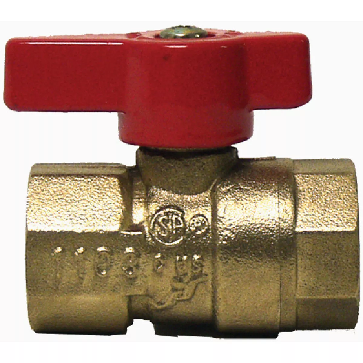 Plumb Craft 1/2 In. Brass Gas Ball Valve