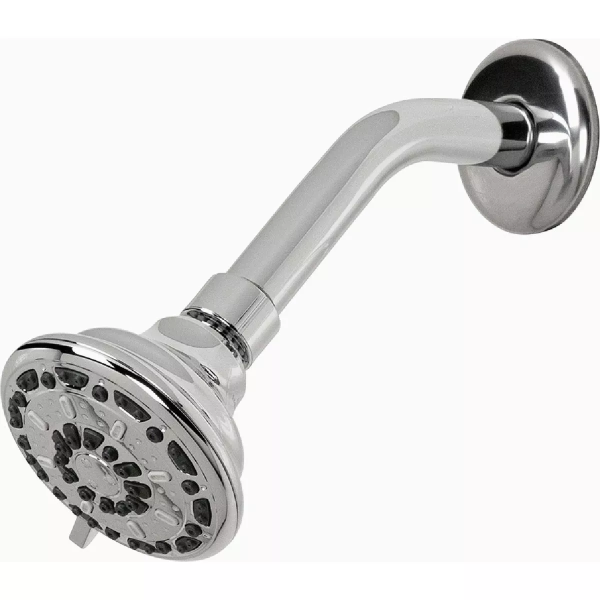 Waxman Serene 3-Spray Fixed Shower Head, Chrome