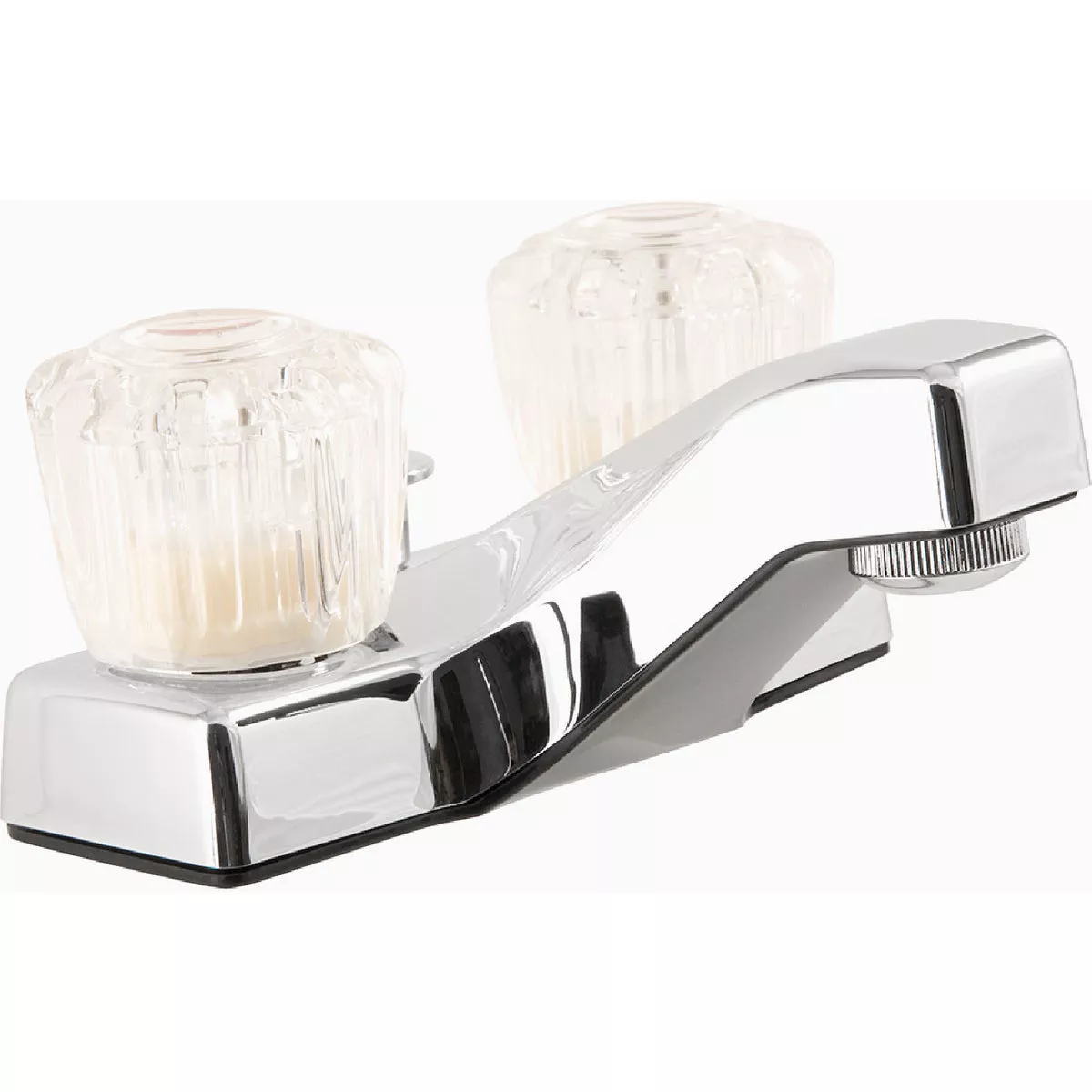 Aqualife Chrome 2-Handle Non-Metallic Centerset Bathroom Faucet