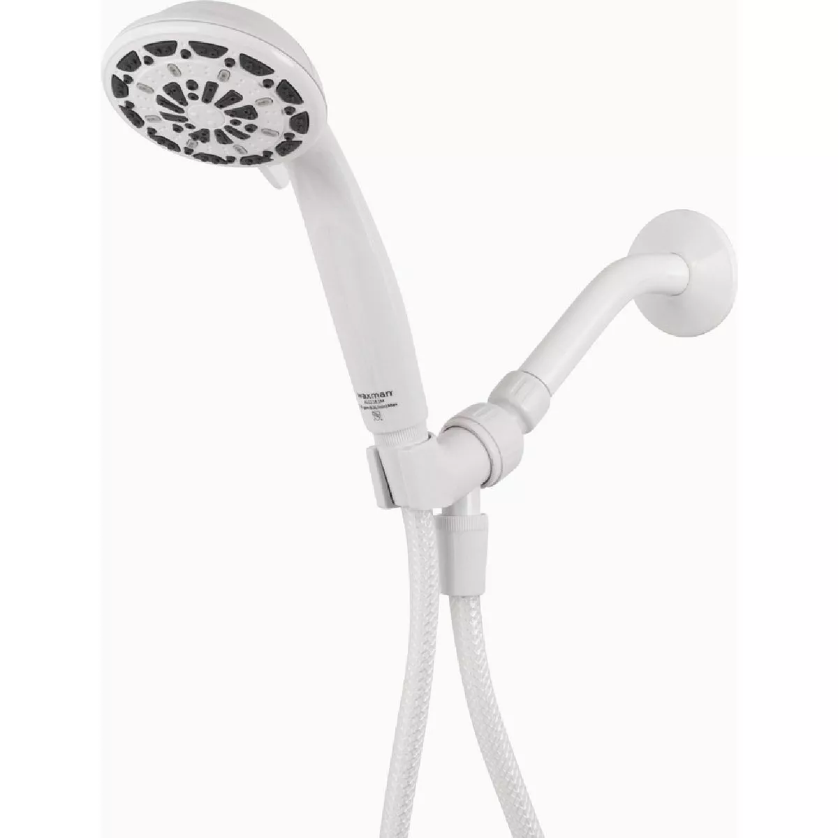 Waxman Serene 6-Spray Handheld Shower Head, White