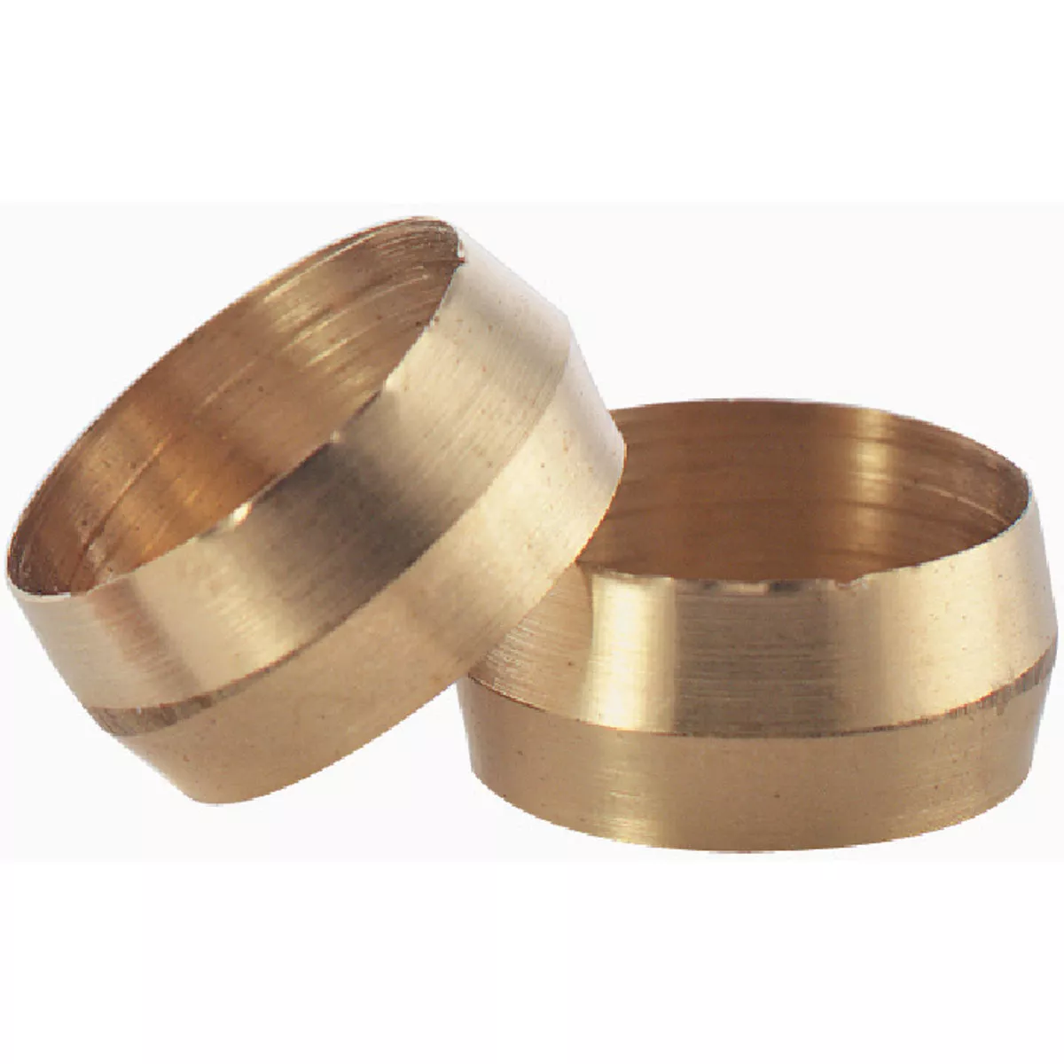 Plumb Craft 5/8 In. Brass Compression Sleeve (2-Pack)
