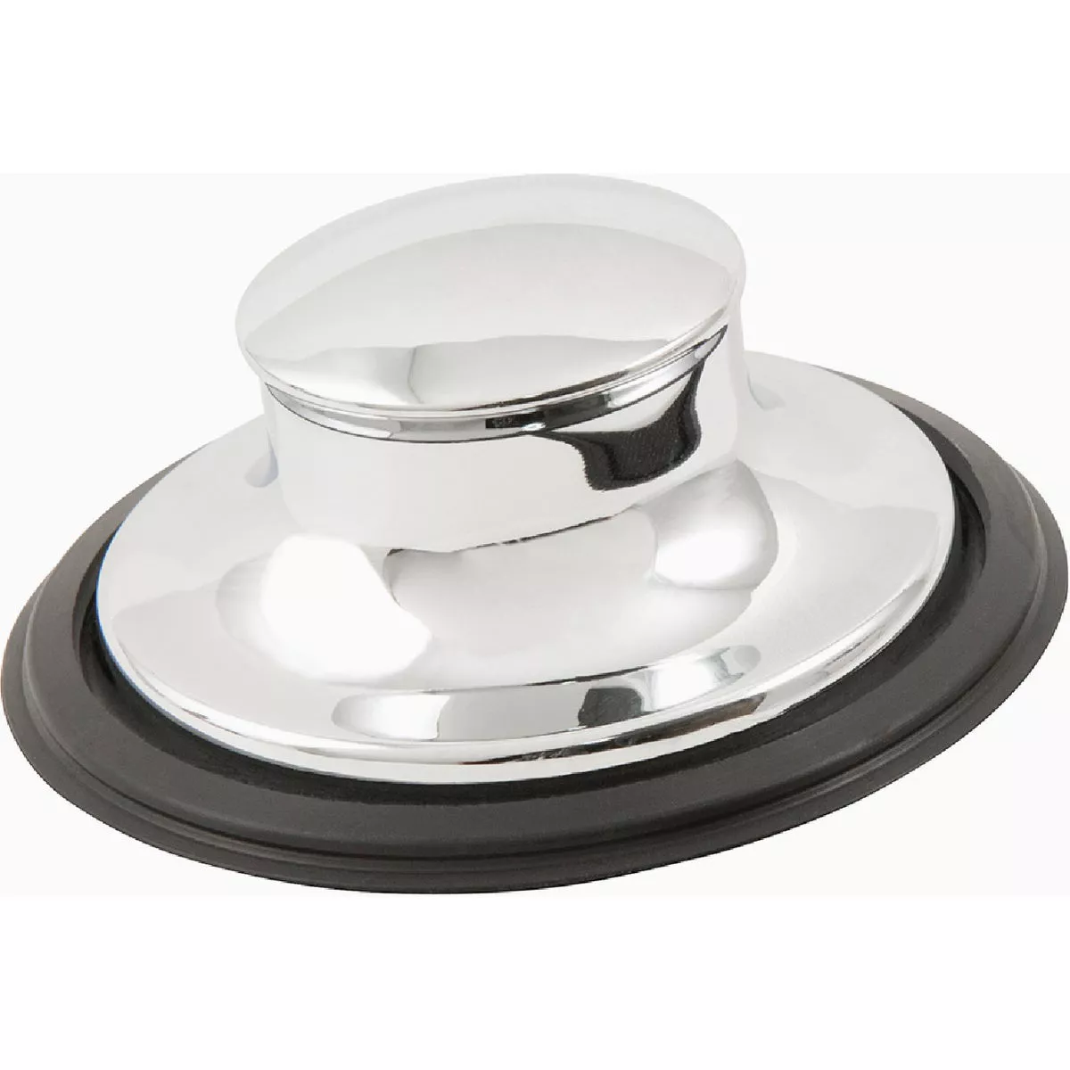 Plumb Craft Black/Chrome Disposal Stopper