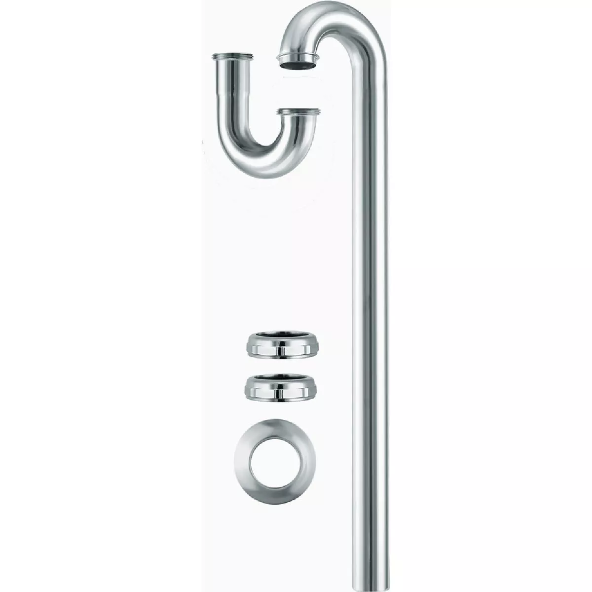 Plumb Craft 1-1/2 In. Chrome Plated Brass S-Trap