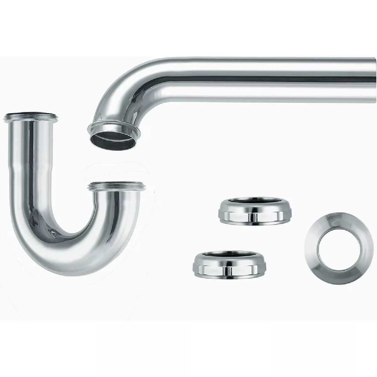 Plumb Craft 1-1/4 In. Chrome Plated Brass P-Trap