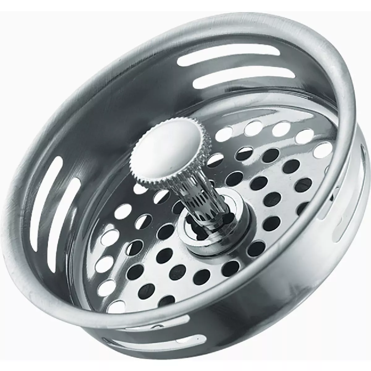 Plumb Craft 3-1/2 In. Chrome Plated Deluxe Basket Strainer