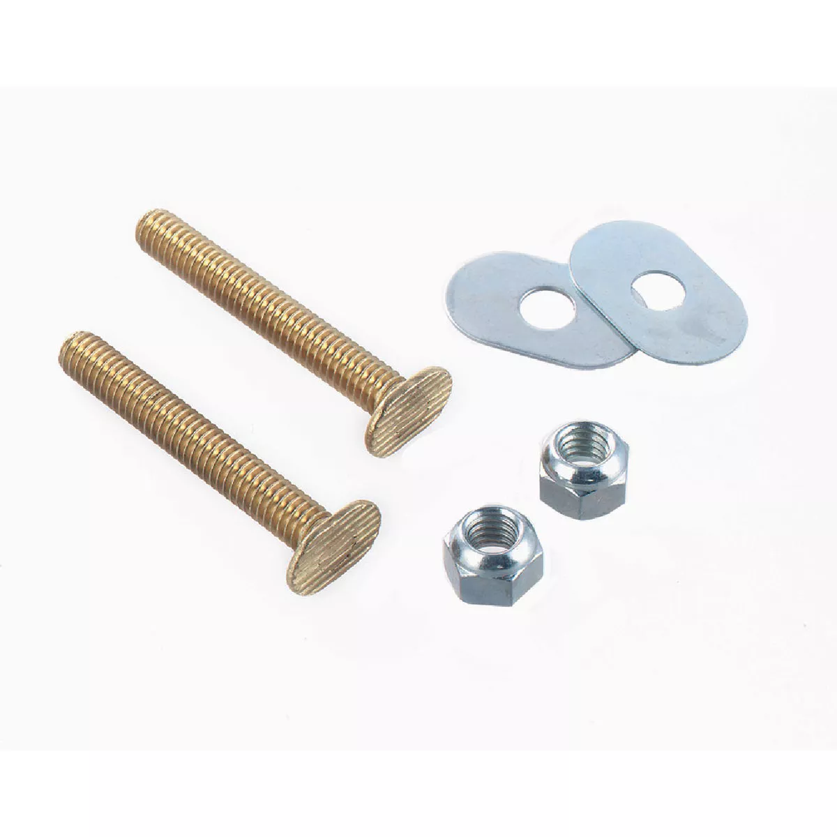 Plumb Craft 5/16 In. x 2-1/4 In. Brass Bowl to Floor Toilet Bolt Set