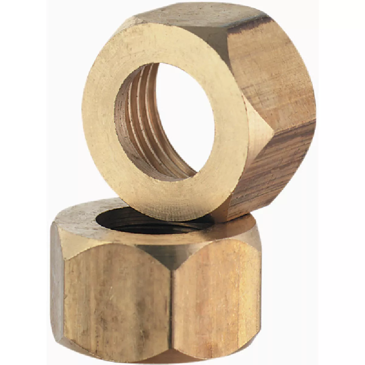 Plumb Craft 1/2 In. Brass Basin Nut (2-Pack)