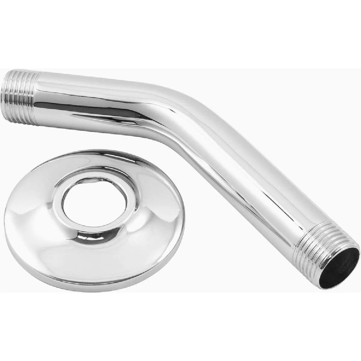 Body Moods 6 In. Chrome Shower Arm with Flange