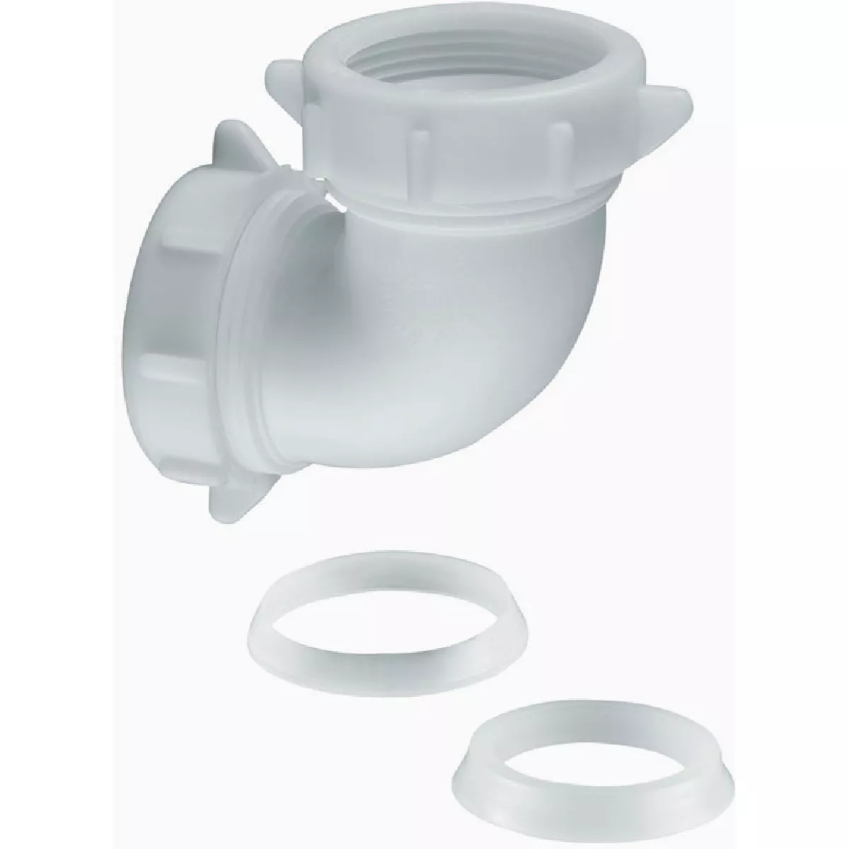 Plumb Craft 1-1/4 In. or 1-1/2 In. White Plastic Slip Elbow
