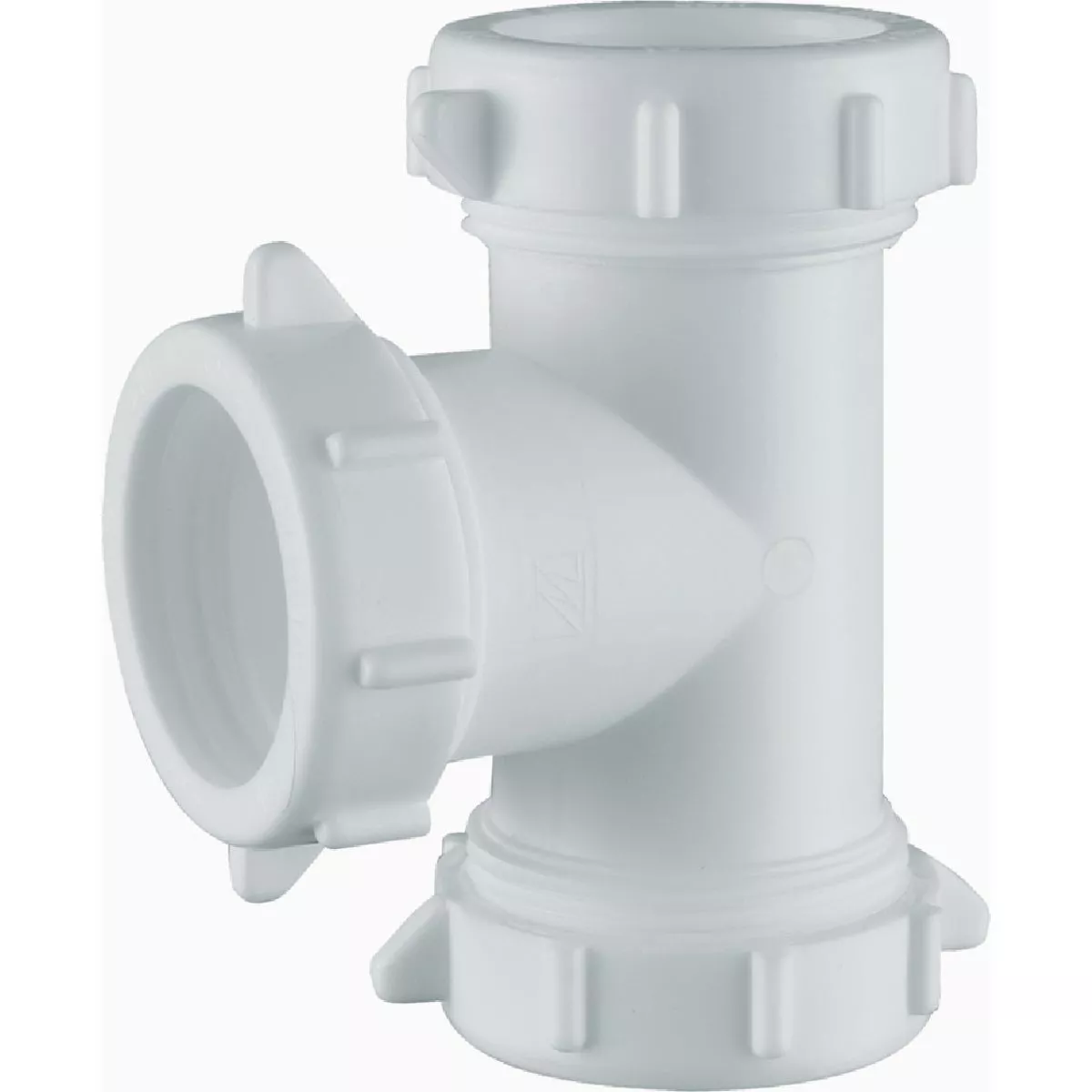 Plumb Craft 1-1/2 In. or 1-1/4 In. White Plastic Slip Tee
