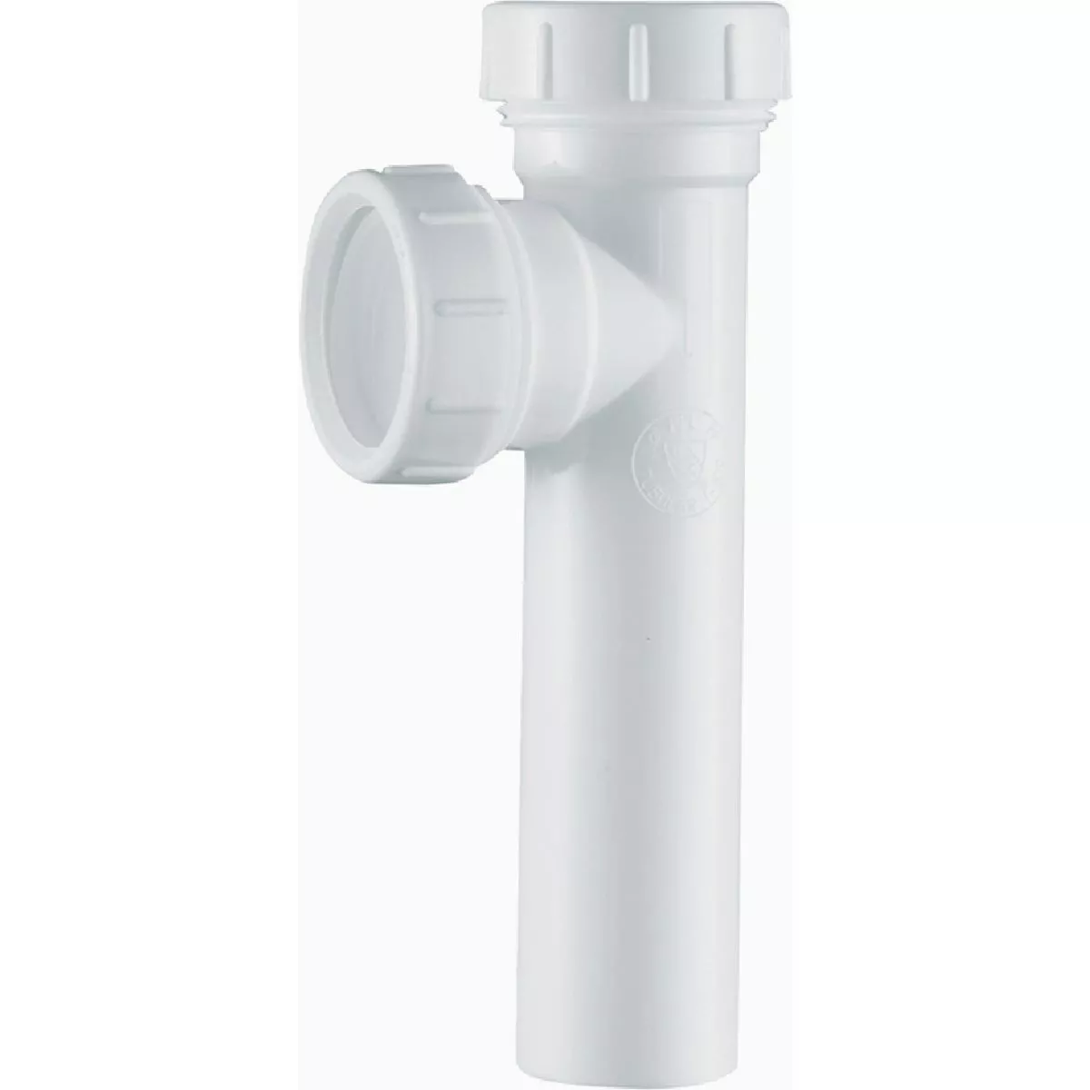 Plumb Craft 1-1/2 In. White Plastic End Outlet Tee