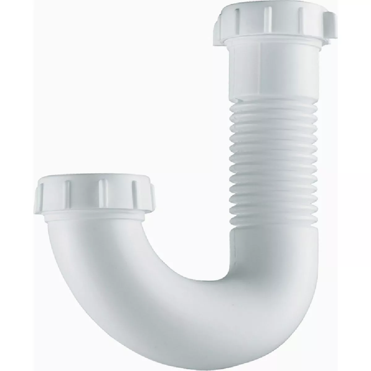 Plumb Craft 1-1/2 Flexible Drain Trap J-Bend