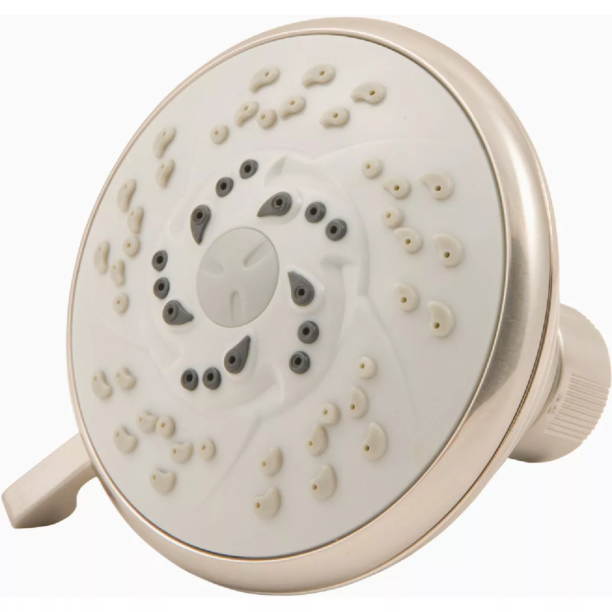 Body Moods 3-Spray Fixed Shower Head, Brushed Nickel