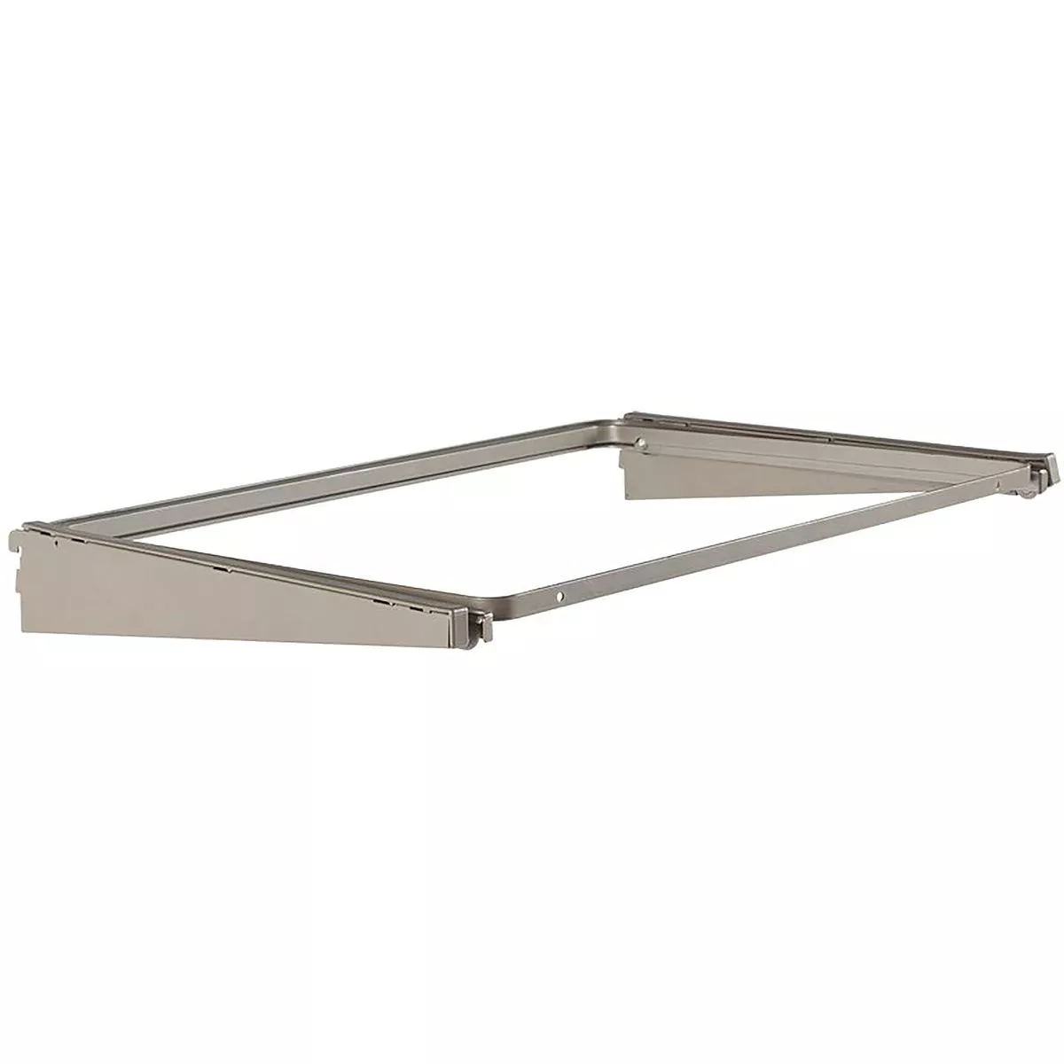 Knape & Vogt Any Size Steel Champagne Nickel Closet System