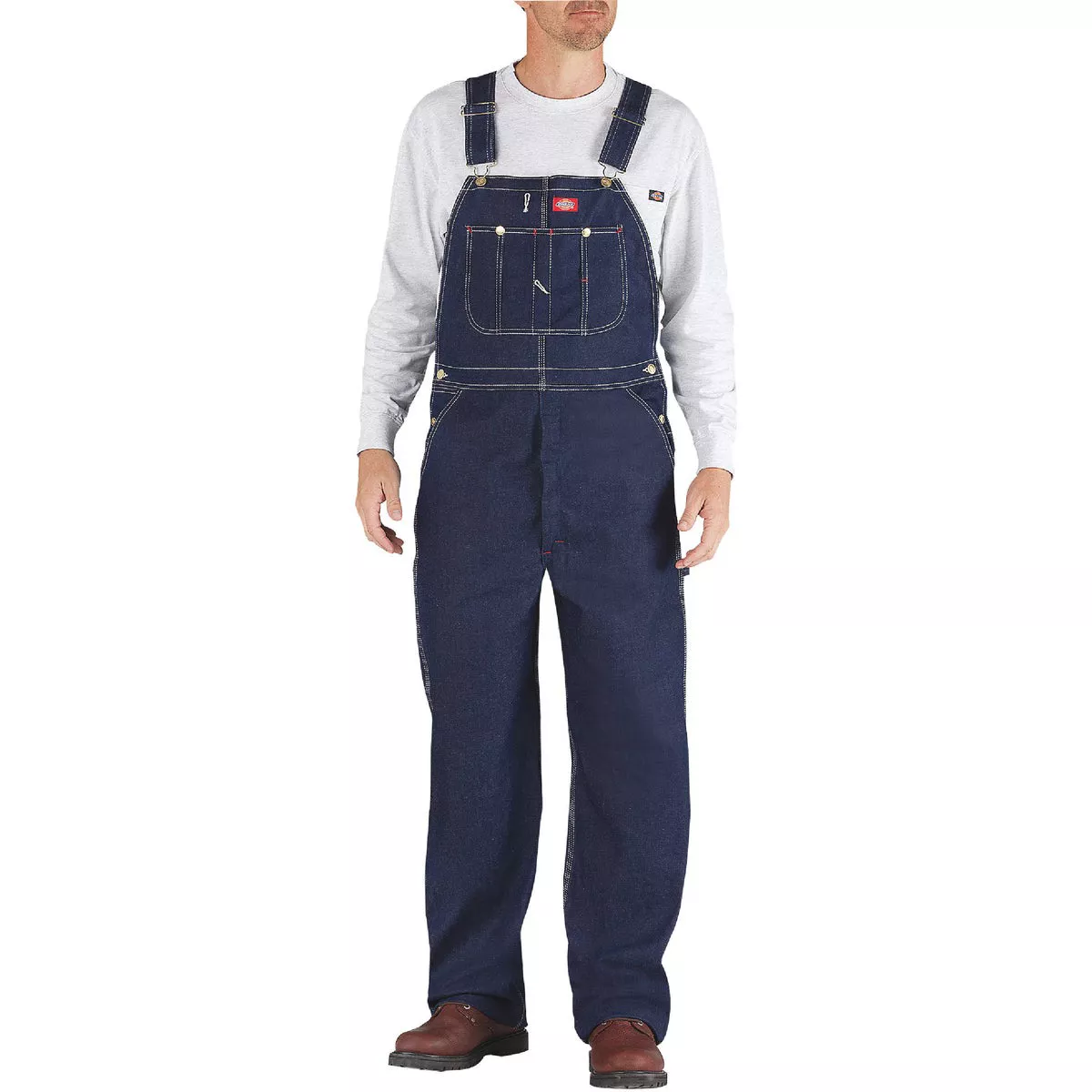 Dickies 52X30 Indigo Blue Short Bib Overalls-