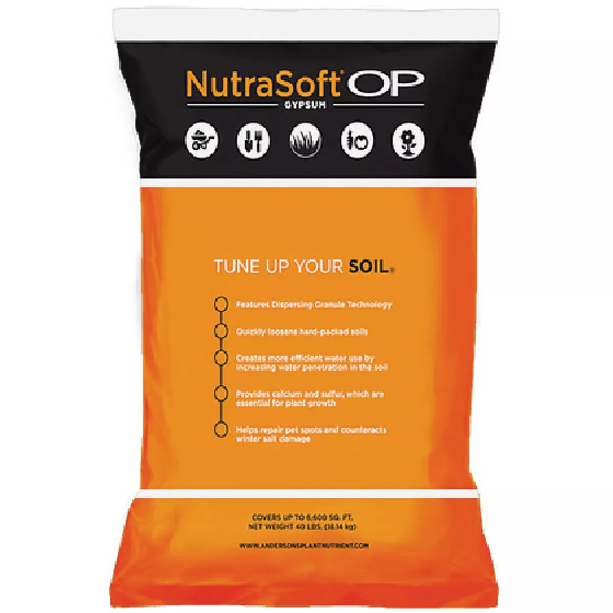 Nutrasoft OP 40 Lb. Gypsum - photo 3