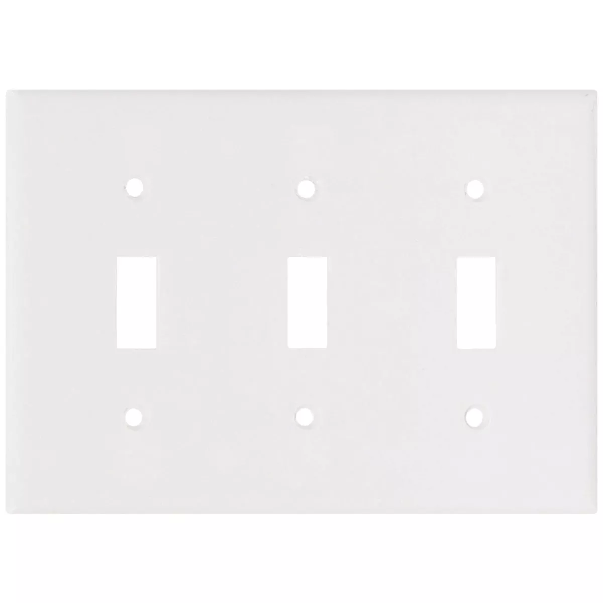 Eaton 3-Gang Switch Wall Plate, White