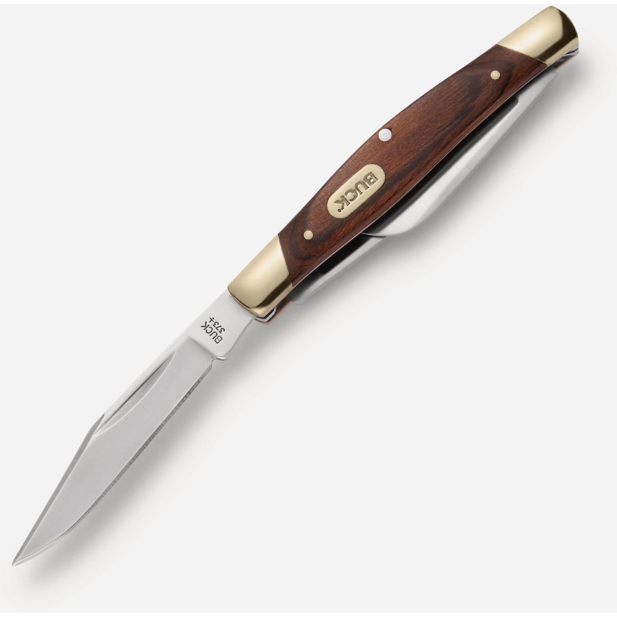Buck 373 Trio Pocket Knife, Woodgrain Do it Best