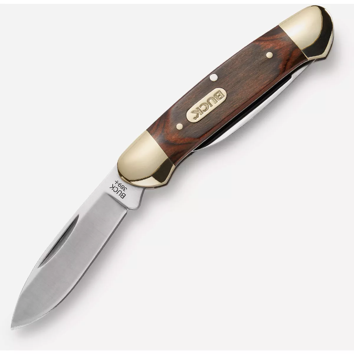 Buck 389 Canoe Pocket Knife, Woodgrain