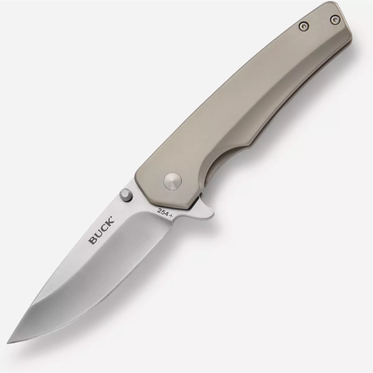Buck 254 Odessa Pocket Knife, Light Gray