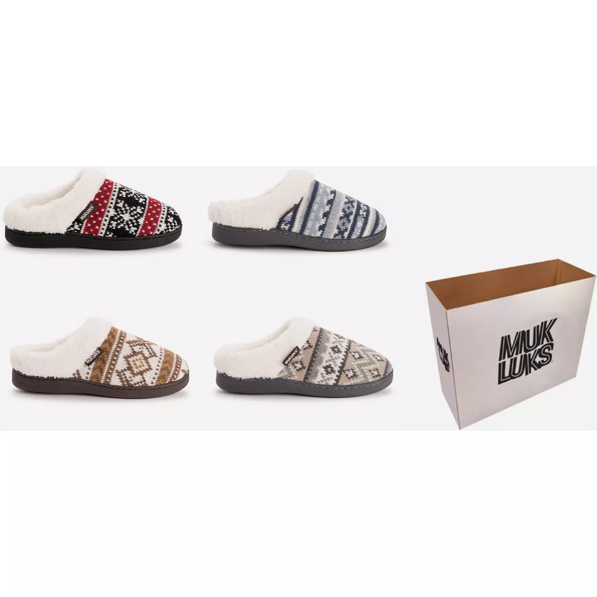 Muk Luks Women's Clog Slippers Assortment