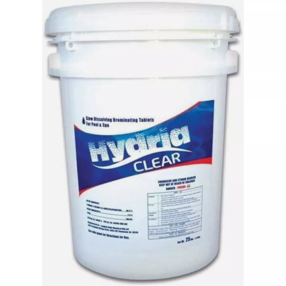 Hydria Clear 25 Lb. 1 In. Bromine Tabs
