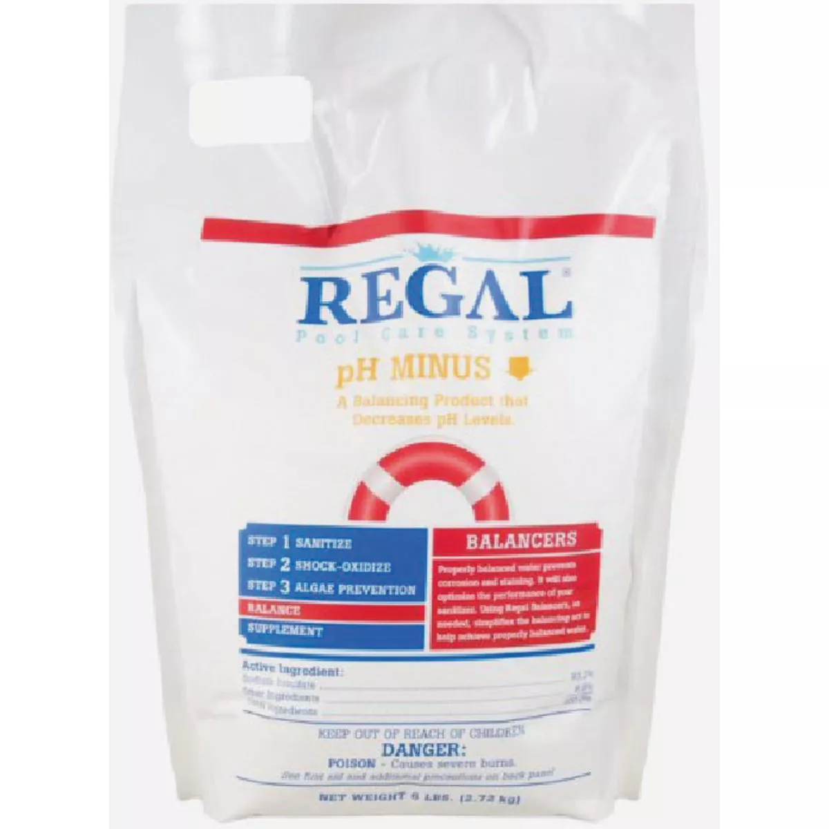 Regal Chemicals 6 Lb. pH Minus Pouch