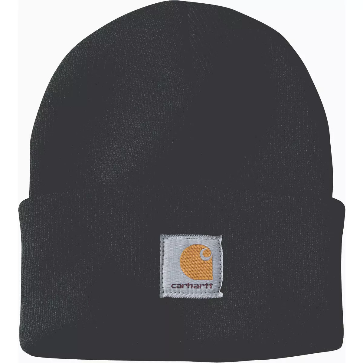 Carhartt Black Knit Cuffed Beanie